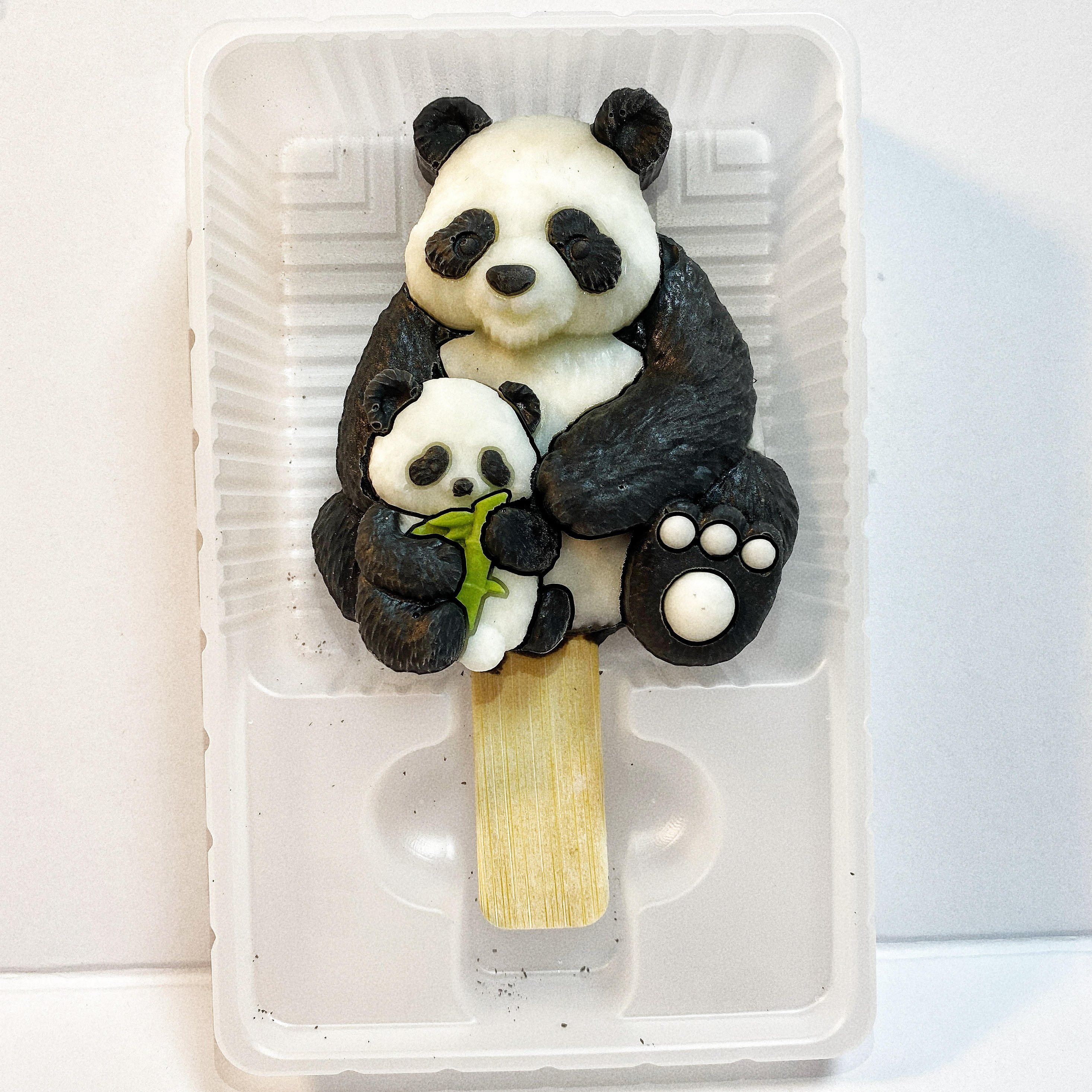 New Design Vegan Halal Certified Milk Ice Cream Panda Shaped 80g Box Packaging Now Available in Bulk Stock at Price