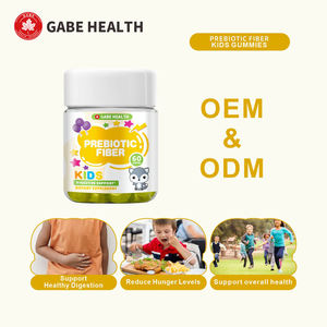 Gomitas Masticables Veganas de Fibra Prebiótica con Mezcla de Bayas Naturales, Equilibran la Microflora Intestinal, Estimulan el Apetito de Niños Exigentes - Product Image 1