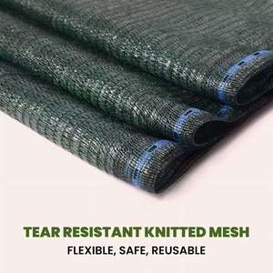 Telo Ombreggiante Verde Scuro, Rete Parasole Resistente ai Raggi UV, Telo a Rete <span class=keywords><strong>per</strong></span> Copertura Piante, Rete Parasole <span class=keywords><strong>per</strong></span> Giardino, Serra, Ortaggi, Fiori - Product Image 3