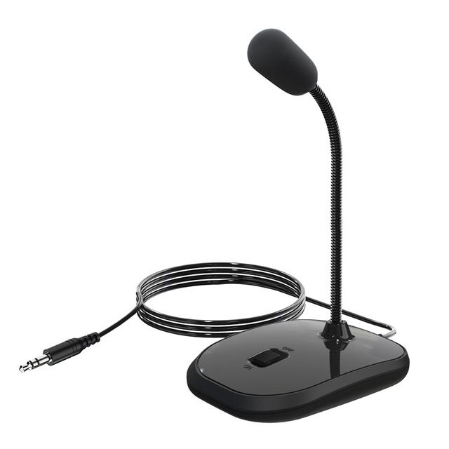 USB Computer Studio Microphone Table Top Conference Microphone Live Desktop Wired Microphone