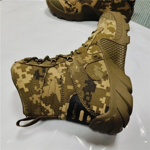 Botas Tácticas de Camuflaje Verde Oliva AS33 de 8 Pulgadas DFA1206, Disponibles en Stock y Personalizadas, Botas de Camuflaje Verde Oliva Digital - Product Image 4