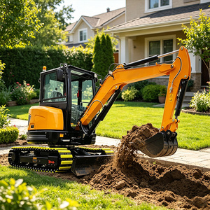 Envío Gratis, Mini Excavadora de 5, 8, 15 y 20 Toneladas con Motor EPA, Sistema Hidráulico Real, para Granja, en Venta - Product Image 4