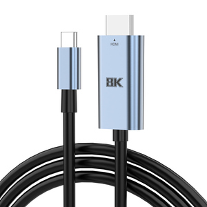 <span class=keywords><strong>C</strong></span>âble Justlink <span class=keywords><strong>USB</strong></span> <span class=keywords><strong>C</strong></span> vers <span class=keywords><strong>HDMI</strong></span> 8K 60Hz, <span class=keywords><strong>c</strong></span>âble <span class=keywords><strong>HDMI</strong></span> V2.1, UHD 4K120Hz, adaptateur vidéo Type <span class=keywords><strong>C</strong></span> vers <span class=keywords><strong>HDMI</strong></span> pour ordinateur portable, projecteur, moniteur - Product Image 1