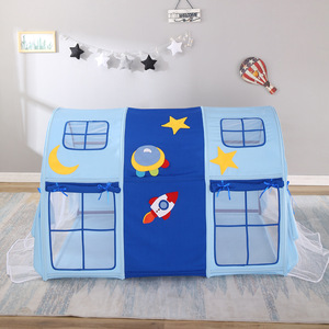 Tente de lit de château d'été d'intérieur pour les artefacts anti-chute et anti-moustique pour les jeux d'intérieur des enfants - Product Image 4