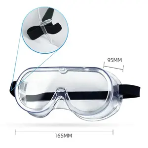 Óculos de segurança Anti-fog Dustproof Impact Resistance Proteção UV Anti-Splashing proteção ocular óculos de segurança