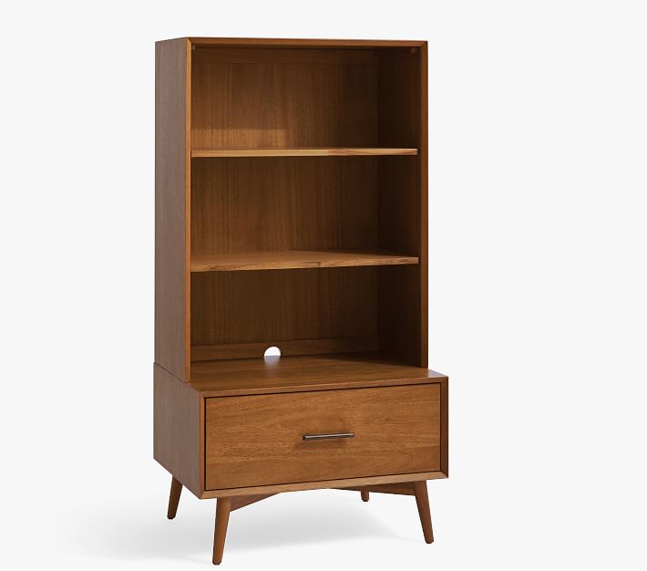 Simple Kids Furniture Multi-layer Small Solid Wood Bookshelf Storage Cabinet Children shelf