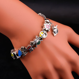 Thiết Kế Mới DIY Bead Vòng Đeo Tay Cho Thích Hợp Cho Cả Nam Giới Và Phụ Nữ Anime <span class=keywords><strong>Charms</strong></span> Hợp Kim Kẽm Hợp Thời Trang - Product Image 2