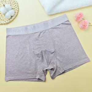 Calzoncillos Boxer de la Mejor Calidad con Logotipo Personalizado para Hombre, Ropa Interior con Logotipo Privado, Fábrica de Ropa Interior Masculina, Transpirable, Venta al Por Mayor - Product Image 3