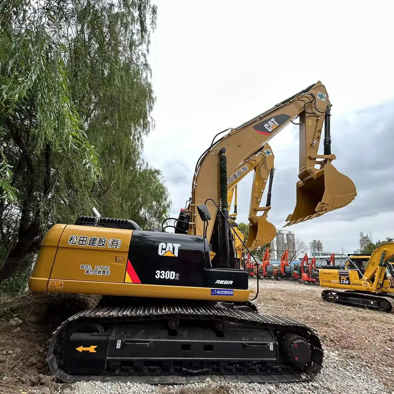 Excavadora CAT 330D2 usada de 30 toneladas de alta calidad, excavación de movimiento de tierras CAT 330DL PC300 ZX300 en oferta a bajo precio