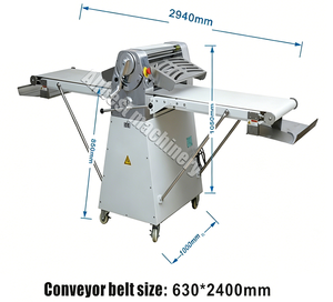 Laminoir vertical pour pâte à pâtisserie, machine danoise, moteur, capacité 140 pièces/min, facile à utiliser pour croissants et fonds de tartelettes aux œufs - Product Image 4