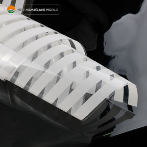 סטטי נצמד משרד זכוכית דקורטיבי שקוף לחיות מחמד פס חלבית זכוכית חלון סרט - Product Image 3