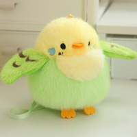 Nouveau style, figurine d'oiseau colorée personnalisable à poser sur l'épaule, jouets en peluche magnétiques, peluches, diverses poupées, cadeau de Noël