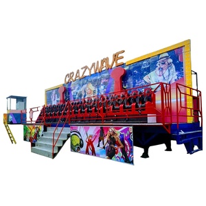 Manèges de <span class=keywords><strong>parc</strong></span> d'attractions extérieur de haute qualité et à <span class=keywords><strong>prix</strong></span> abordable, manèges Crazy Wave pour enfants et adultes en promotion - Product Image 1