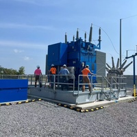 Transformateur toroïdal triphasé économique immergé dans l'huile 100-2500 kVA 50/60 Hz, livraison rapide industrielle, support OEM