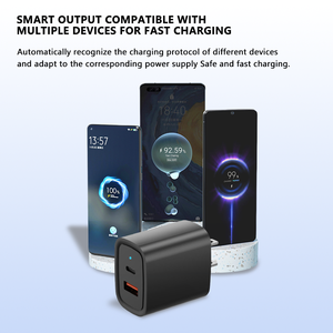<span class=keywords><strong>Chargeur</strong></span> de voyage universel OEM Adaptateur secteur US EU 30W Type <span class=keywords><strong>C</strong></span> GaN <span class=keywords><strong>Chargeur</strong></span> rapide PD <span class=keywords><strong>USB</strong></span> <span class=keywords><strong>C</strong></span> 5V/3A pour téléphone portable - Product Image 6