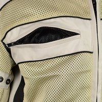 Veste d'équitation Ce niveau 2 Veste de moto d'été en maille de style sport automobile