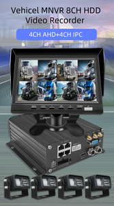 8CH MNVR IPC & AHD ADAS DSM BSD AI 4G auto <span class=keywords><strong>DVR</strong></span> con risoluzione 1080P GPS e WIFI MDVR sistema di monitoraggio intelligente - Product Image 4