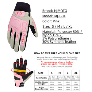 Guantes de Motociclismo MJMOTO Primavera Verano 2025, Antideslizantes, Transpirables, con Malla Neloy, Anti-caída, para Motociclistas, con Pantalla Táctil - Product Image 2