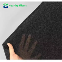 Filtre à air en éponge de polyuréthane au charbon actif - Anti-poussière et retardateur pour souffleur, boîte de distribution et compresseur d'air