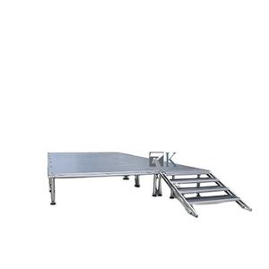 Plataforma de Escenario de Aluminio de Fácil Instalación con Cuatro Patas para Eventos - Product Image 1
