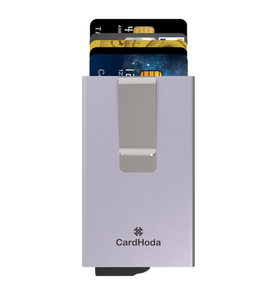 CardHoda Unisex RFID Custom Aluminum Magnetic <b>Card</b> <b>Holder</b> -up Design Anti-Theft <b>Wallet</b> Credit <b>Card</b> <b>Holder</b> 6 Inch - Product Image 4