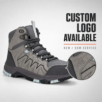 Bottes et Chaussures de Randonnée en Cuir de Haute Qualité, Respirantes, Durables, Professionnelles, Personnalisables par le Fournisseur, pour Hommes, Toutes Saisons