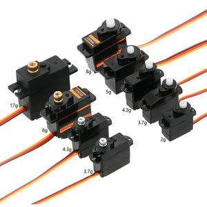 Mitoot 2G 3,7G 4,3G 5G 6G 8g Servo Digital para RC avión Drone Mini coche helicóptero ala fija <span class=keywords><strong>Wltoys</strong></span> K969 K989 XKS <span class=keywords><strong>X450</strong></span> - Product Image 3