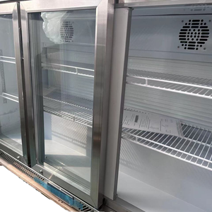 Enfriador de botella de barra trasera, equipo de refrigeración, escaparate de pantalla negra de escritorio - Product Image 4