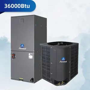 36000Btu US HVAC Air Handler 18 Seer Cooling Heating Inverter AHU Air Handling Unit Prices for Hotel Factory Machine Equipment