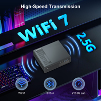 Mini PC Ultra 7 165H AI, 11 TOPS NPU, DDR5 96GB, RTX 5050 8G, 2xRJ45, 10xUSB, Compatible con Win11, Linux, Vpro, Gestión Remota AMT