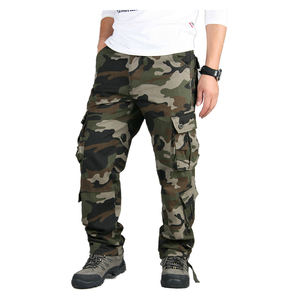 <span class=keywords><strong>Pantaloni</strong></span> tattici in <span class=keywords><strong>cotone</strong></span> mimetico da <span class=keywords><strong>uomo</strong></span> <span class=keywords><strong>pantaloni</strong></span> lunghi Cargo Multi tasche da caccia - Product Image 5