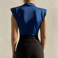Mode Sexy combinaisons tenue de club 2022 blanc col en V moulante body minceur une pièce pour les femmes