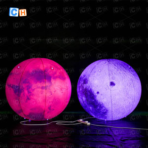 Événements Décoration Gonflable <span class=keywords><strong>Solaire</strong></span> Terre Ballon Gonflable Planète Ballon Gonflable Lune Ballon - Product Image 2