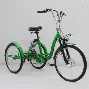 Usine 3 Roues Vélo Électrique 350W Moteur 36V Batterie Tricycles Électriques pour Adultes - Product Image 2