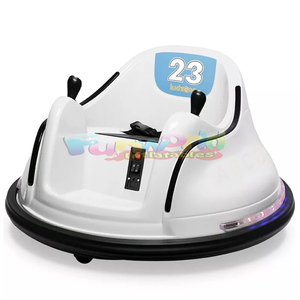 Coche Eléctrico de Choque 6V Azul Rojo Blanco Amarillo para Niños Pequeños, Juguete Eléctrico con Giro 360° para Niños - Product Image 2