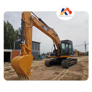 รถขุดมือสอง เครื่องยนต์ 110 กิโลวัตต์ บุ้งกี๋ 1.0 เมตร ยี่ห้อ Caterpillar รุ่น 320D/320D2/320GC น้ำหนัก 20 ตัน ความลึกในการขุด 19.8 เมตร - Product Image 1