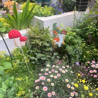 Aksesoris Dekoratif Pasak Tanah Besi untuk Taman, Grosir Pabrik, Sisipan Pot Bunga, Taman Modern Minimalis Eropa-Cina