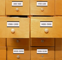 Porte-étiquettes magnétiques, porte-cartes de données, étiquettes de remplacement pour paniers, porte-étiquettes de protection pour étagères avec films protecteurs