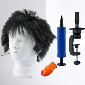 Vente chaude Mode Magique Enseignement Tête 100% Authentique Cheveux Humains Mannequin D'apprentissage Pour La Formation De Salon Professionnel - Product Image 4