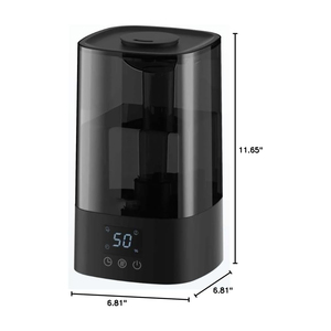 Diffuseur d'huiles essentielles 6L, humidificateur à remplissage par le haut, écran tactile LCD, veilleuse, mode sommeil pour salon - Product Image 5