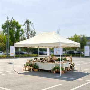 Carpa Plegable Tipo Pop-Up para Toda Temporada, 3x4.5m, con Estructura de Acero Reforzado, Gazebo para Exteriores, Ideal para Exposiciones Comerciales y Reuniones al Aire Libre - Product Image 1