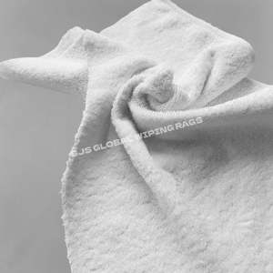 Chiffons de nettoyage industriels 100% coton, blanc pur, pour mécaniciens, sacs Trapo industriels pour le nettoyage - Product Image 1