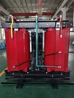 Transformador Trifásico de Alto Rendimiento y Baja Pérdida, de Alta Tensión 10kV 50Hz, Reductor de Voltaje con Salida de 400V, Conmutación en Carga, Tipo Seco