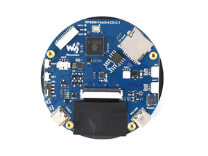 Carte de développement Waveshare RP2350 avec écran tactile capacitif rond de 2,1 pouces, écran IPS 480×480, 65K couleurs K735 - Product Image 6