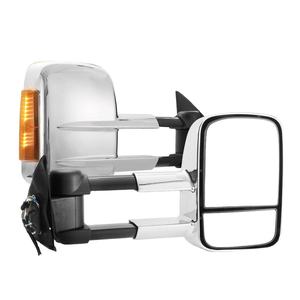 Espejos de remolque lateral extensibles para Toyota Hilux <span class=keywords><strong>Vigo</strong></span> N70, retrovisores eléctricos manuales para Toyota Hilux <span class=keywords><strong>Vigo</strong></span> 2005-2015 - Product Image 1