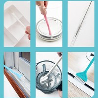 YANGTSE Multi-Purpose Eco-Friendly Anti-Dust Square Brush Kit | Houseware & Electronics Cleaning | Soft Bristles Groove Scraper