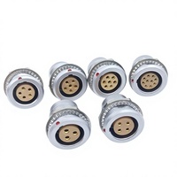 Le connecteur autobloquant circulaire Push-pull EGG 2B avec un nombre de broches de 2 à 32 à 7 broches est completCompatible avec le FGG original de la série B
