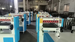 Customizable Heavy Duty Wood Thickness Planer Industrial Single Side Woodworking Press High Power Delivers 1600 Kw of Log - Product Image 5