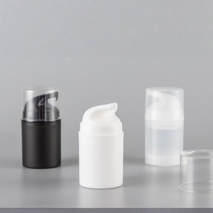 50Ml 100Ml PP Hình Dạng Hình Bầu Dục Cơ Thể Màu Trắng Trong Suốt Cap Mặt Huyết Thanh Kem Dưỡng Da Kem Rỗng Không Có Không Khí Bơm Chai Mỹ Phẩm - Product Image 2