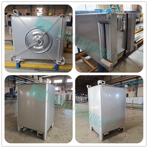 Réservoir fourre-tout en acier inoxydable de stockage de liquide de chloroforme chimique de 550 gallons avec l'approbation de l'ONU - Product Image 2